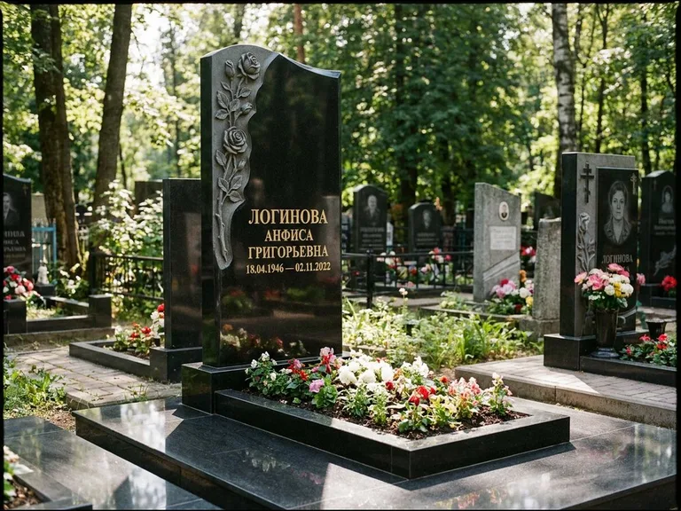 Памятник с барельефом — выполненная работа 10 в Санкт-Петербурге