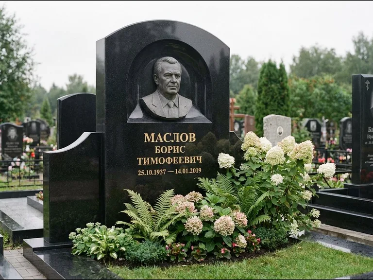 Памятник с барельефом — выполненная работа 11 в Санкт-Петербурге