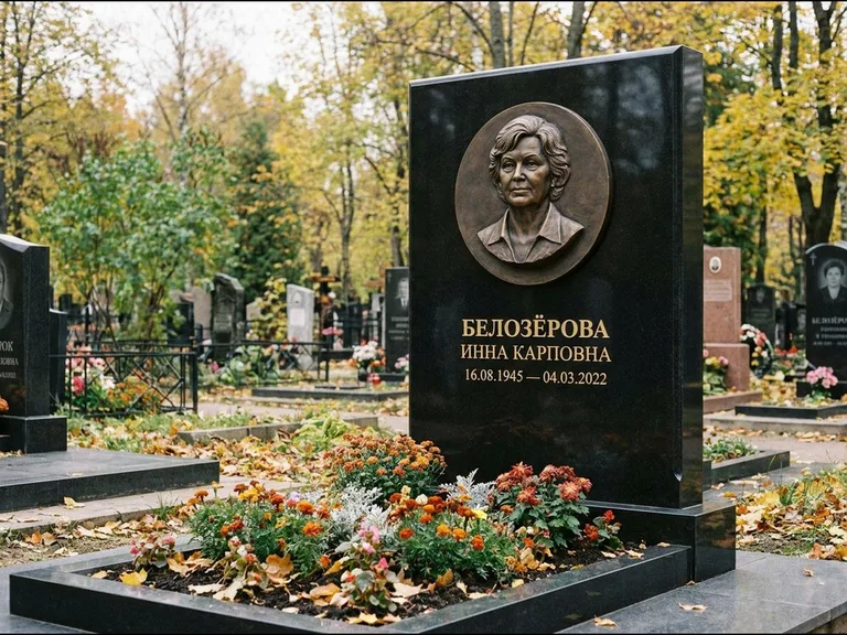 Памятник с барельефом — выполненная работа 14 в Санкт-Петербурге