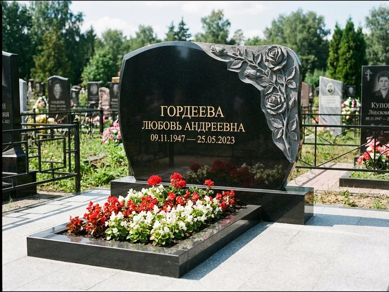 Памятник с барельефом — выполненная работа 16 в Санкт-Петербурге