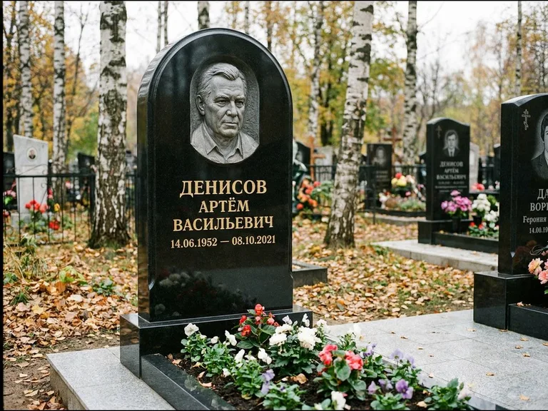 Памятник с барельефом — выполненная работа 17 в Санкт-Петербурге