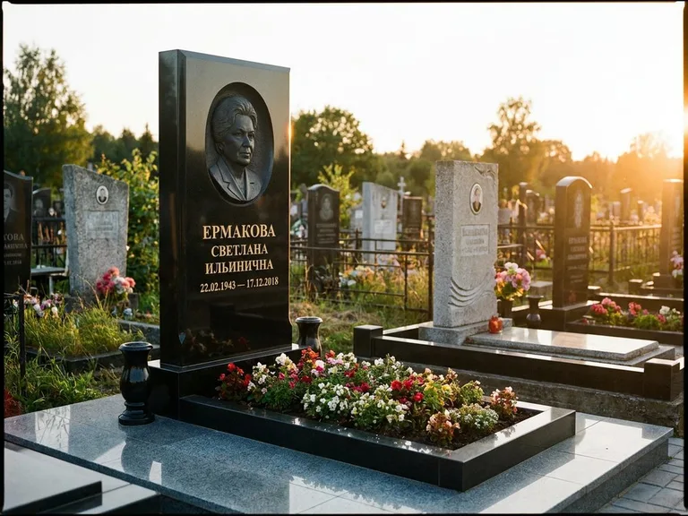 Памятник с барельефом — выполненная работа 18 в Санкт-Петербурге