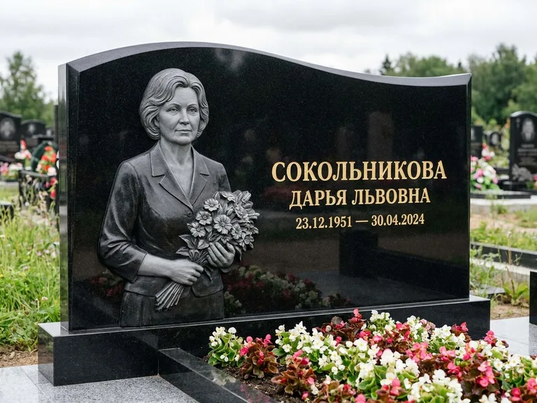 Памятник с барельефом — выполненная работа 28 в Санкт-Петербурге