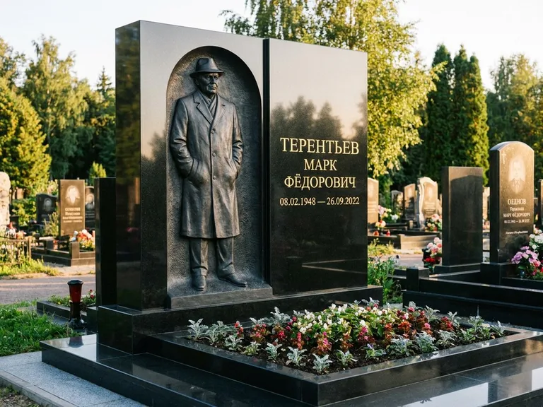 Памятник с барельефом — выполненная работа 29 в Санкт-Петербурге