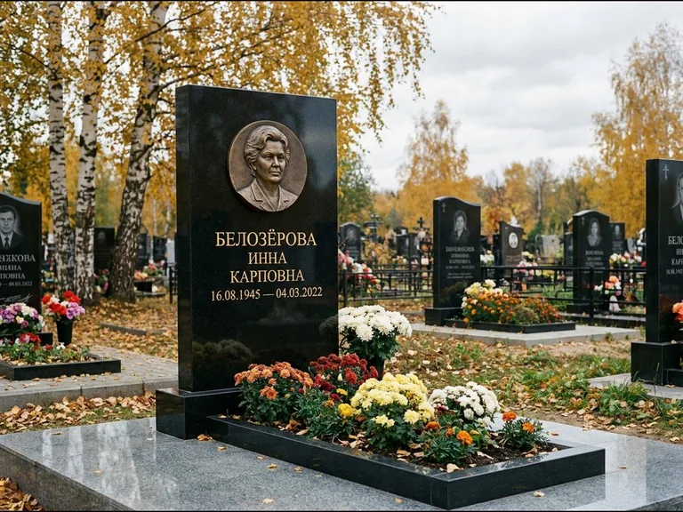 Памятник с барельефом — выполненная работа 2 в Санкт-Петербурге