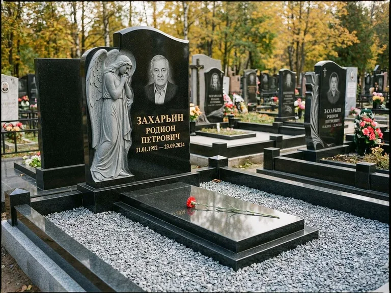 Памятник с барельефом — выполненная работа 44 в Санкт-Петербурге