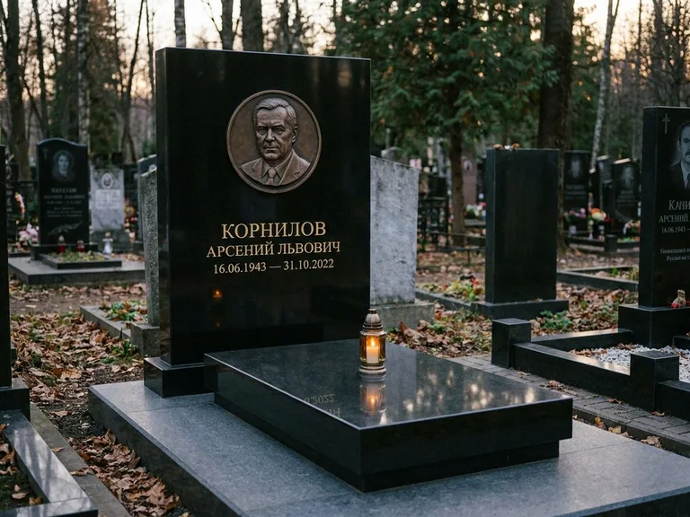 Памятник с барельефом — выполненная работа 46 в Санкт-Петербурге