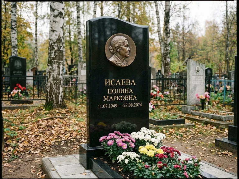 Памятник с барельефом — выполненная работа 8 в Санкт-Петербурге