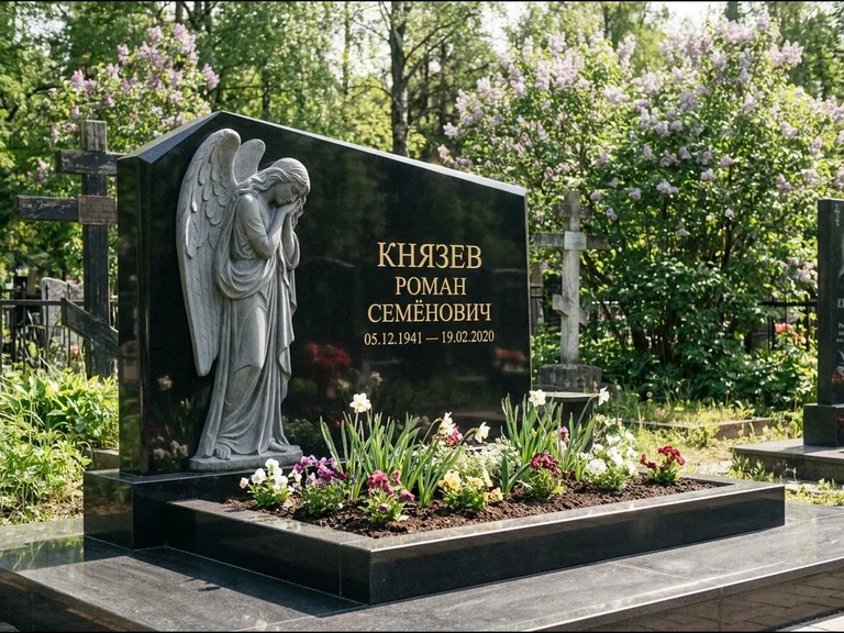 Памятник с барельефом — выполненная работа 9 в Санкт-Петербурге
