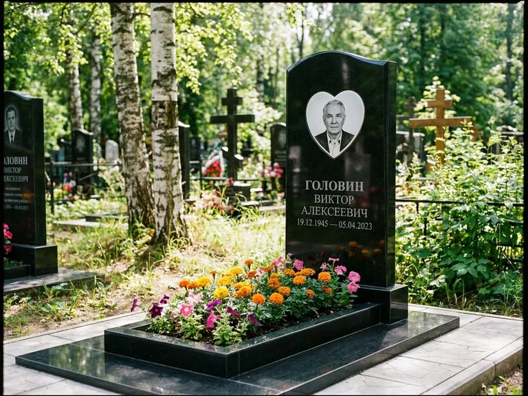 Овальный цветной портрет на керамике в Санкт-Петербурге
