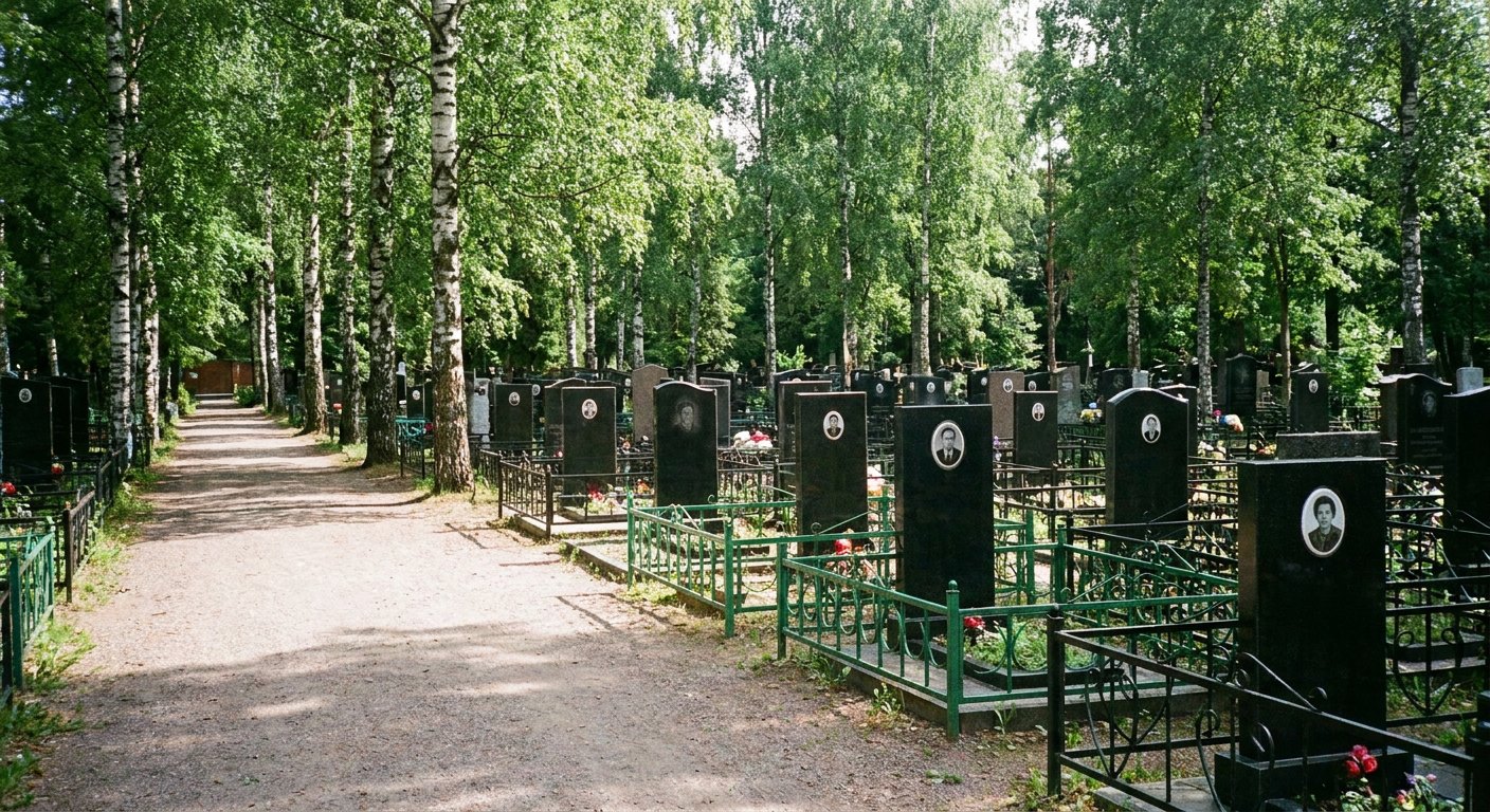 Серафимовском кладбище