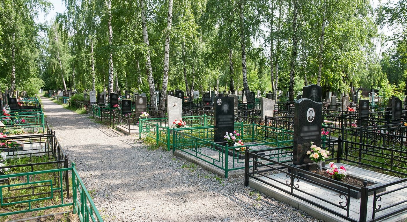 Волковском кладбище