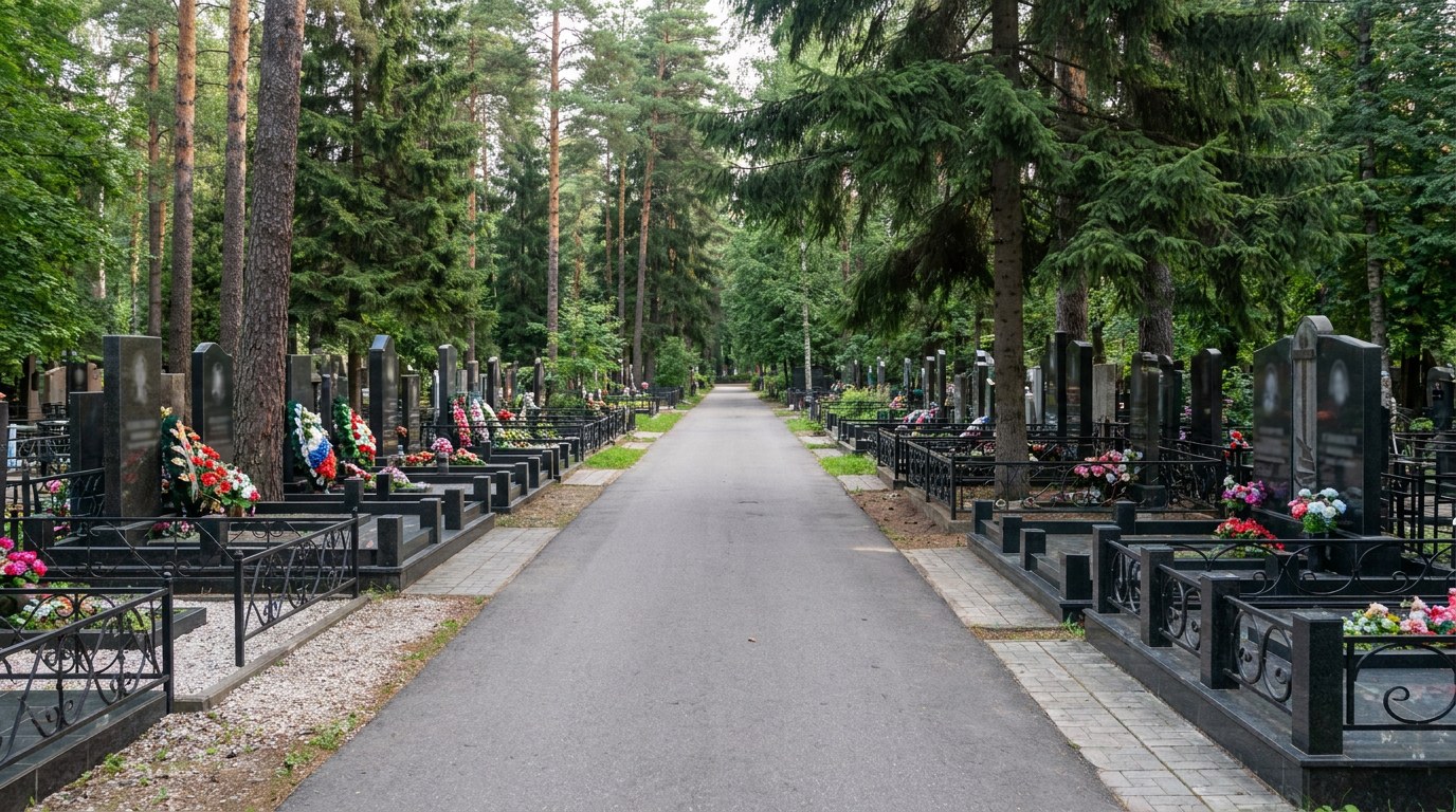 Памятники на Зеленогорском кладбище