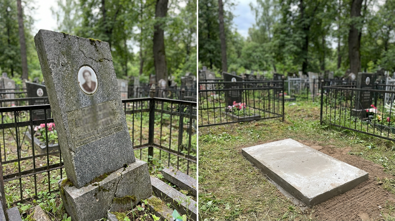 Демонтаж памятника в Санкт-Петербурге — пример 1