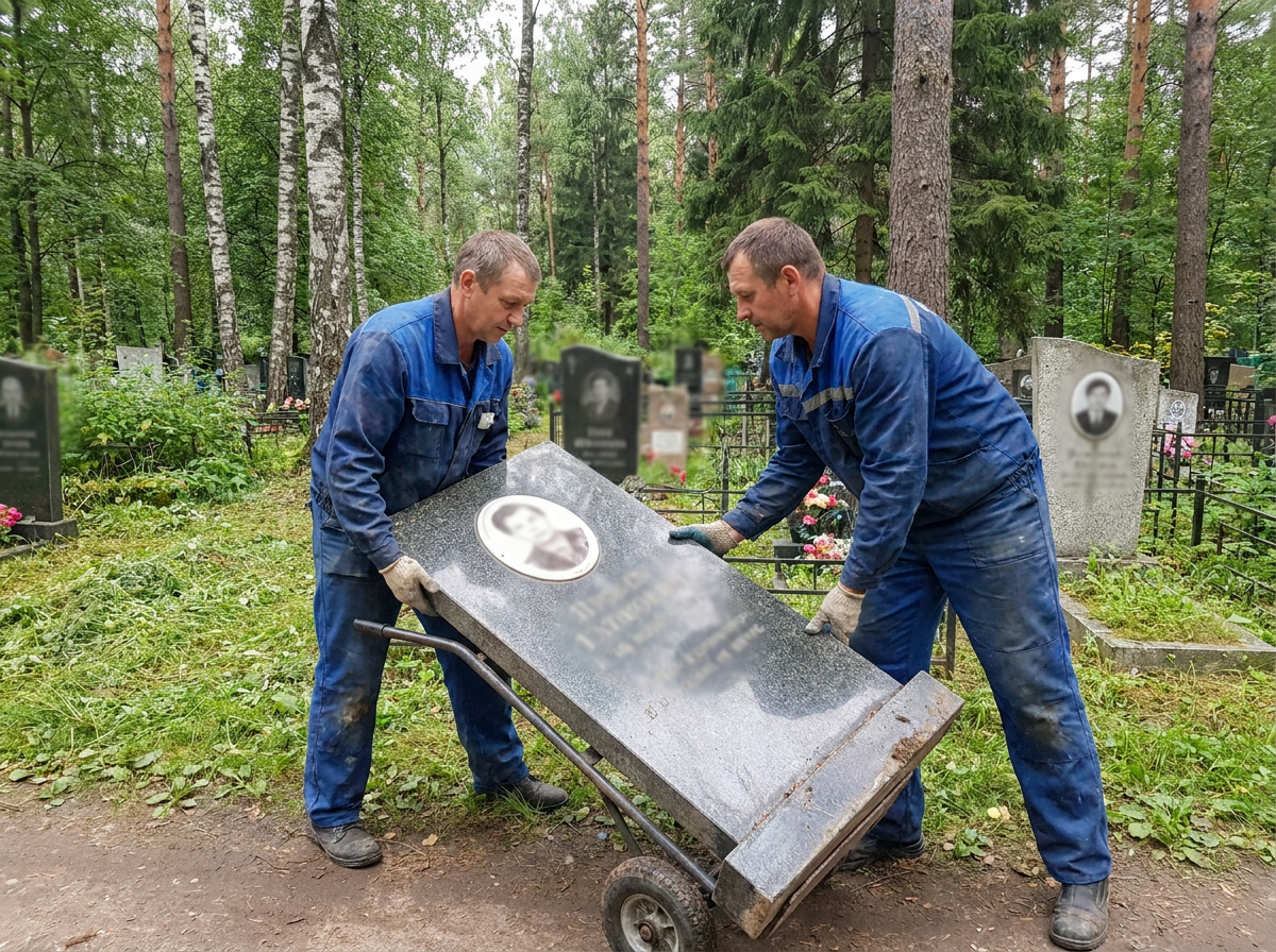 Демонтаж памятника в Санкт-Петербурге — пример 4