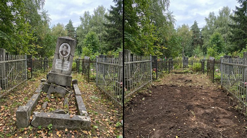 Демонтаж памятника в Санкт-Петербурге — пример 2
