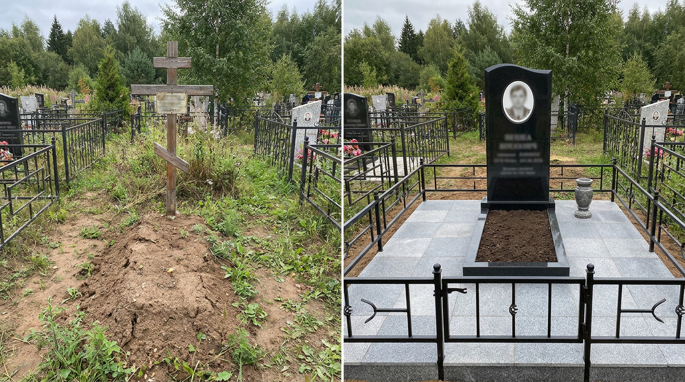 Памятник под ключ в Санкт-Петербурге — пример 1