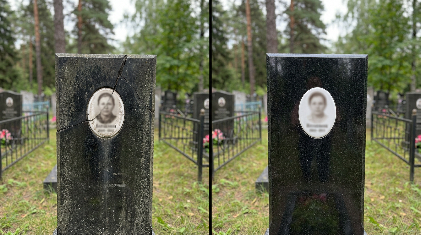 Реставрация памятника в Санкт-Петербурге — пример 4