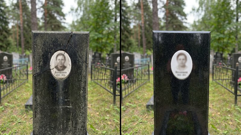 Реставрация памятника в Санкт-Петербурге — пример 4