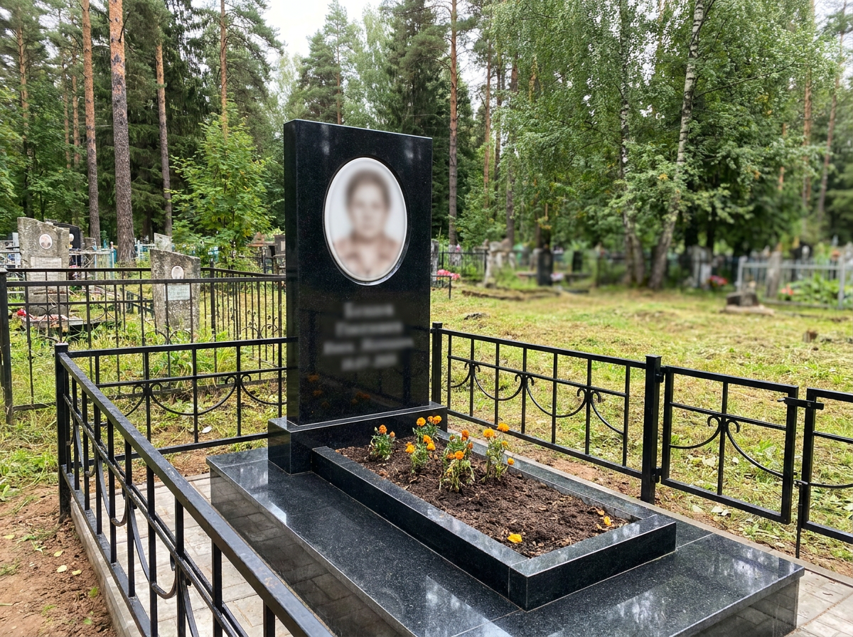 Установка памятника в Санкт-Петербурге — пример 4